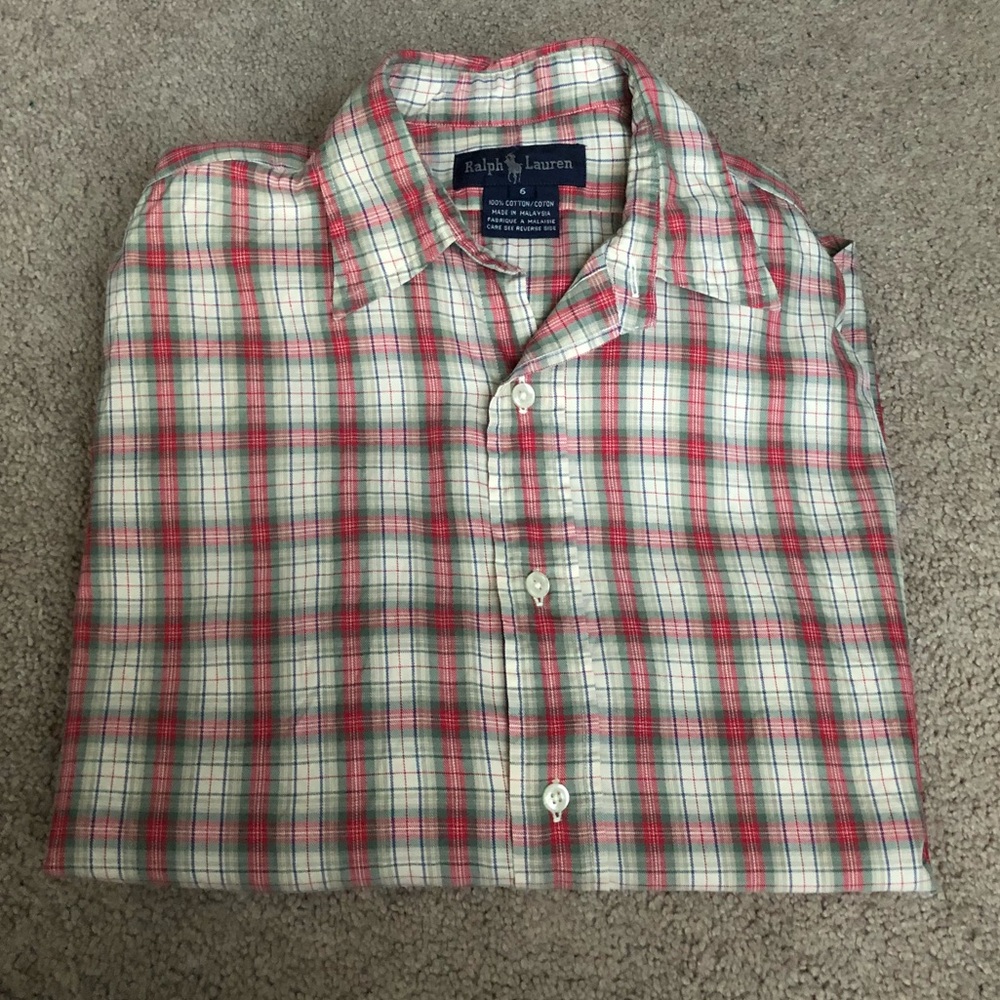 Women’s Ralph Lauren Button Up Blouse - 6